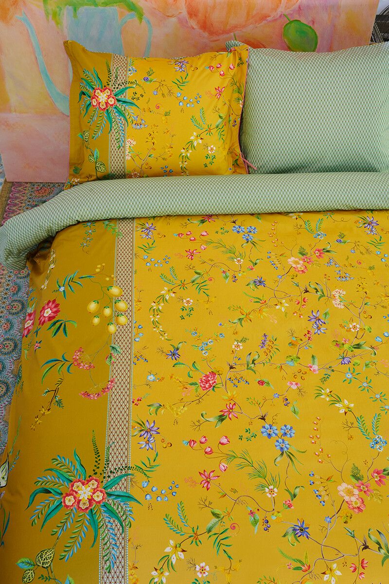 Duvet Cover Petites Fleurs Yellow