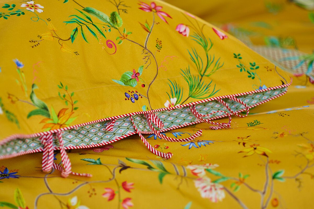 Duvet Cover Petites Fleurs Yellow