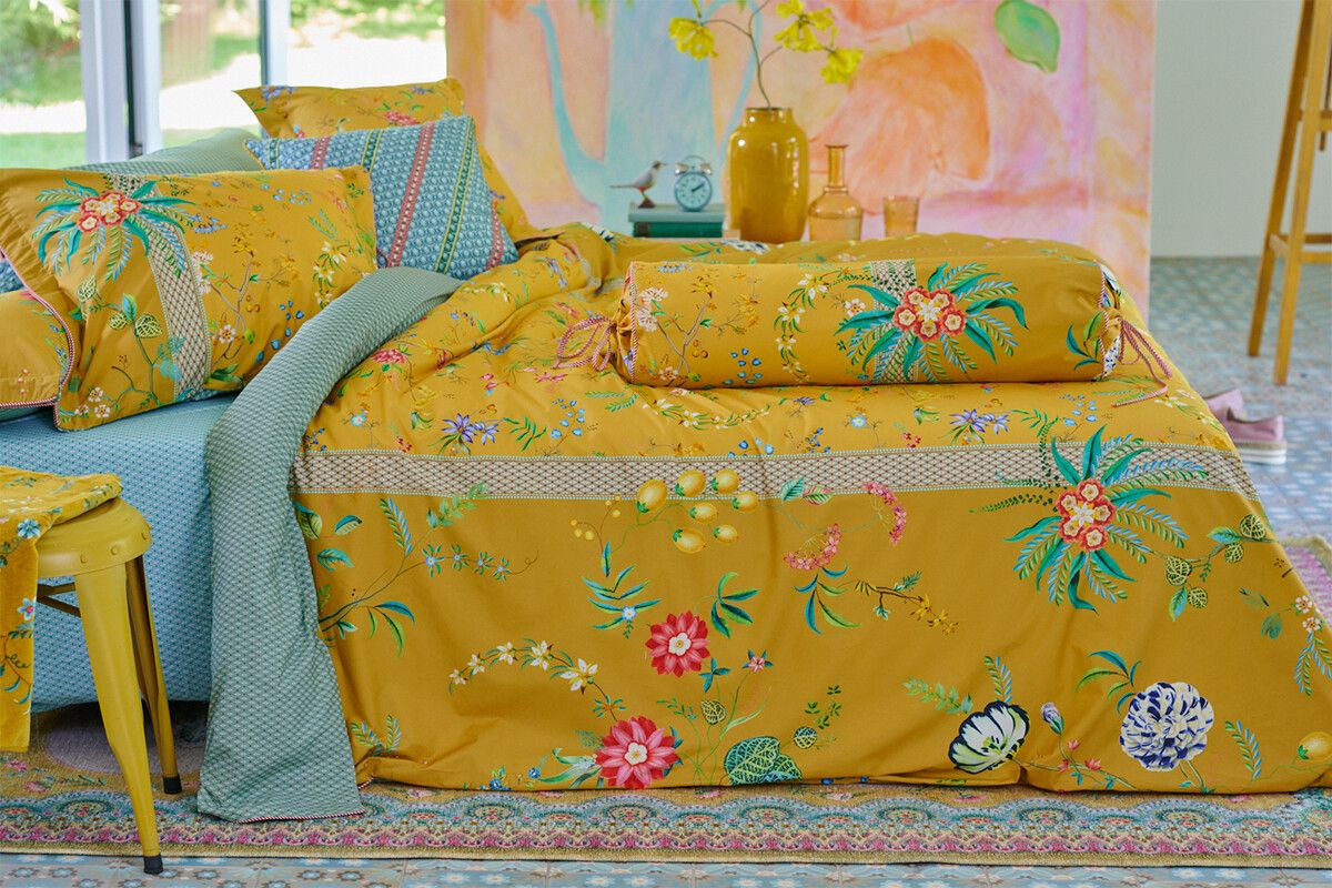 Duvet Cover Petites Fleurs Yellow