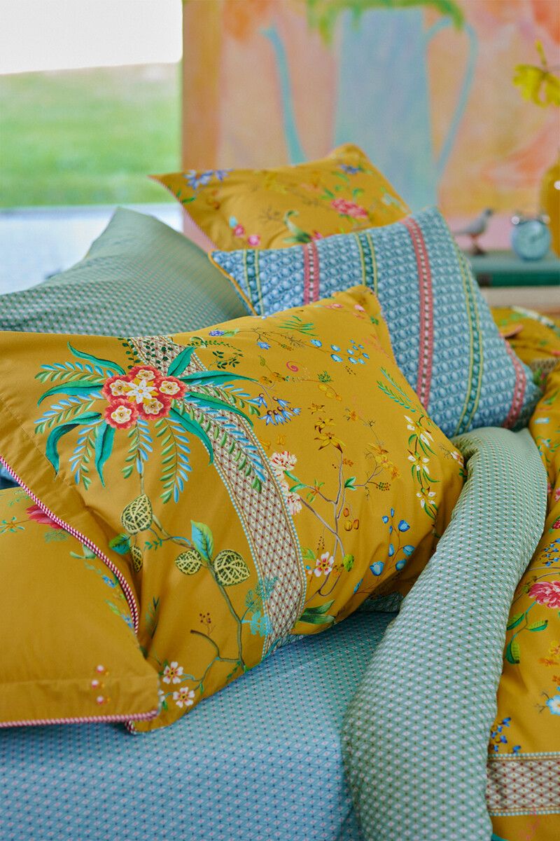 Duvet Cover Petites Fleurs Yellow