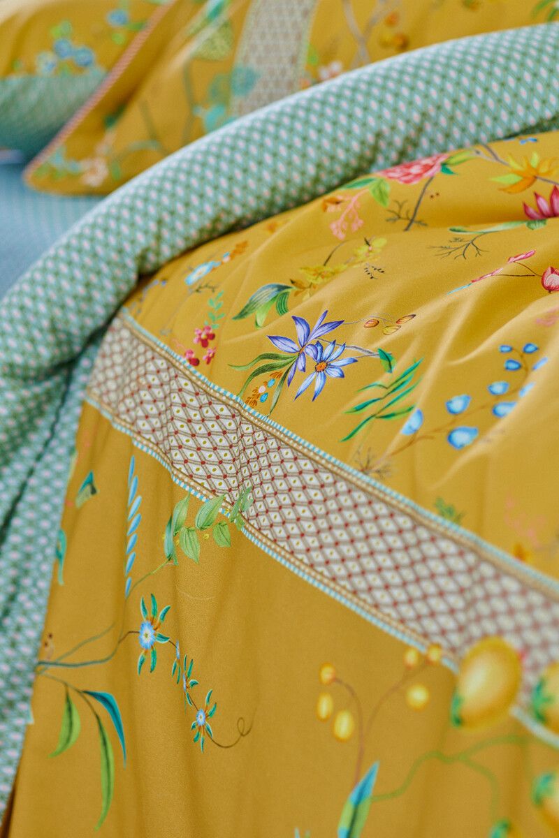 Duvet Cover Petites Fleurs Yellow