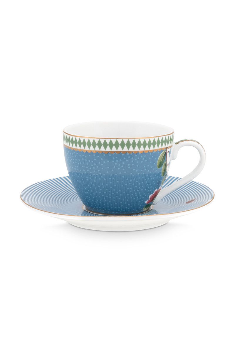 La Majorelle Espresso Tasse & Untertasse Blau
