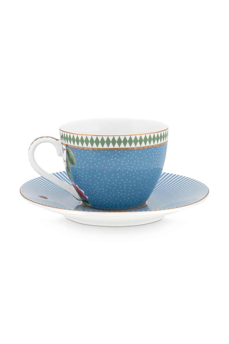 La Majorelle Espresso Tasse & Untertasse Blau