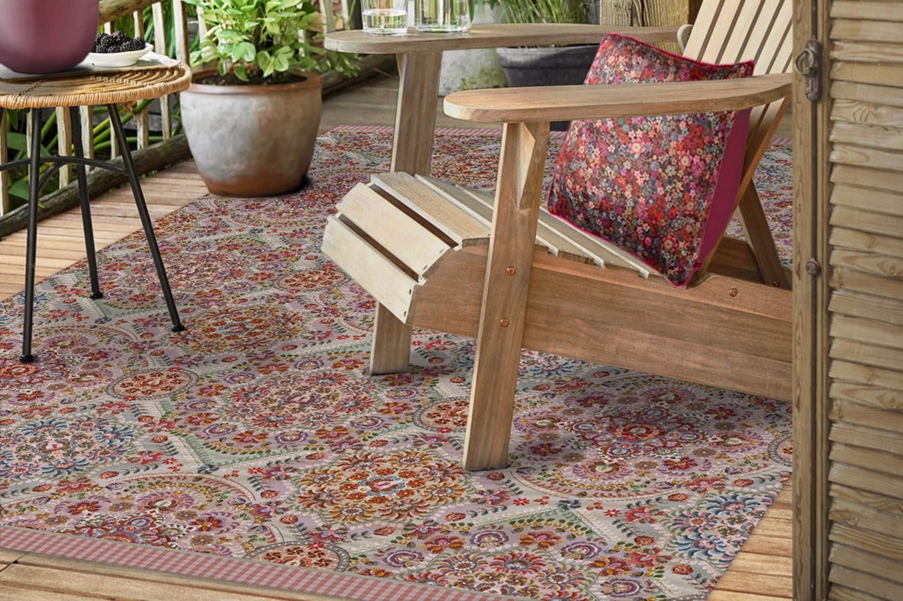 Outdoor Carpet El Bordado by Pip Pink