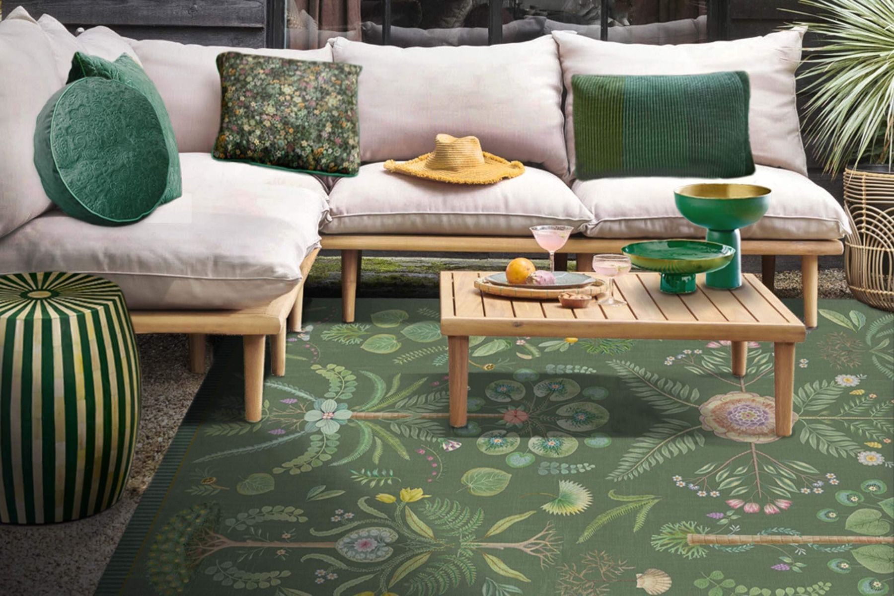 Outdoor Carpet Bamboleo by Pip Green