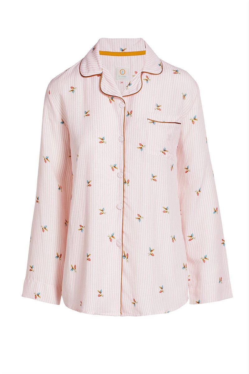 Top Lange Mouw Chérie Licht Roze