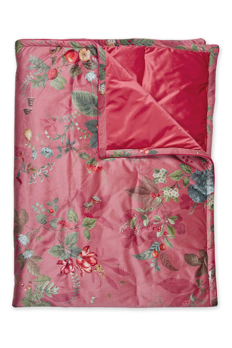Quilt Velvet Fall in Leaf Roze