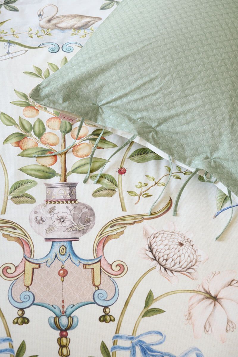 Duvet Cover Set Festa Di Lividonia White