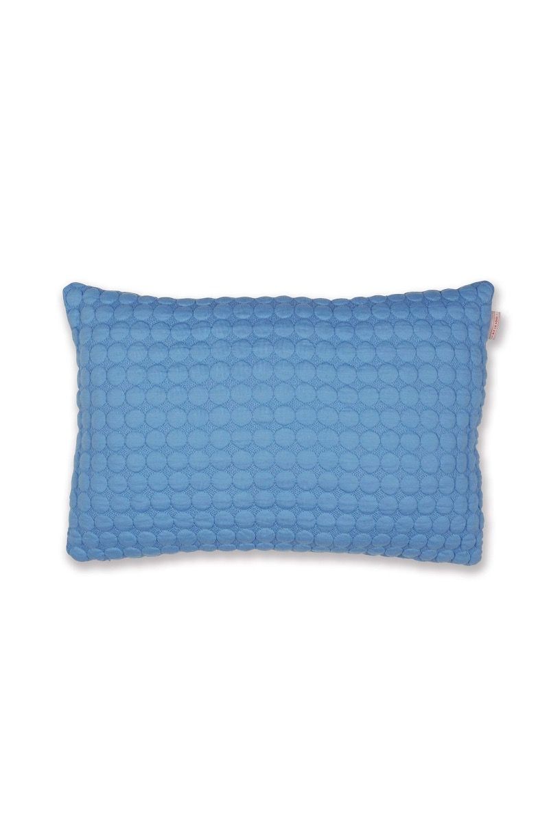 Zierkissen Fill in the dots Blau