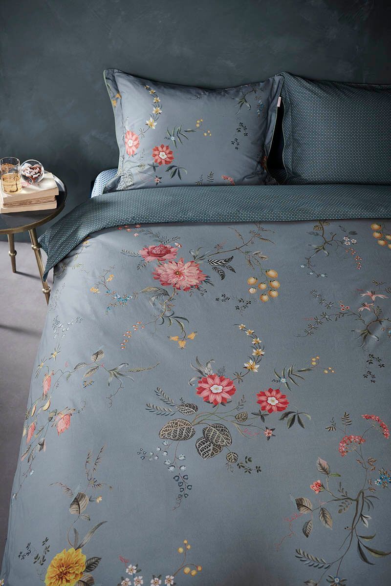 Duvet Cover Fleur Grandeur Blue