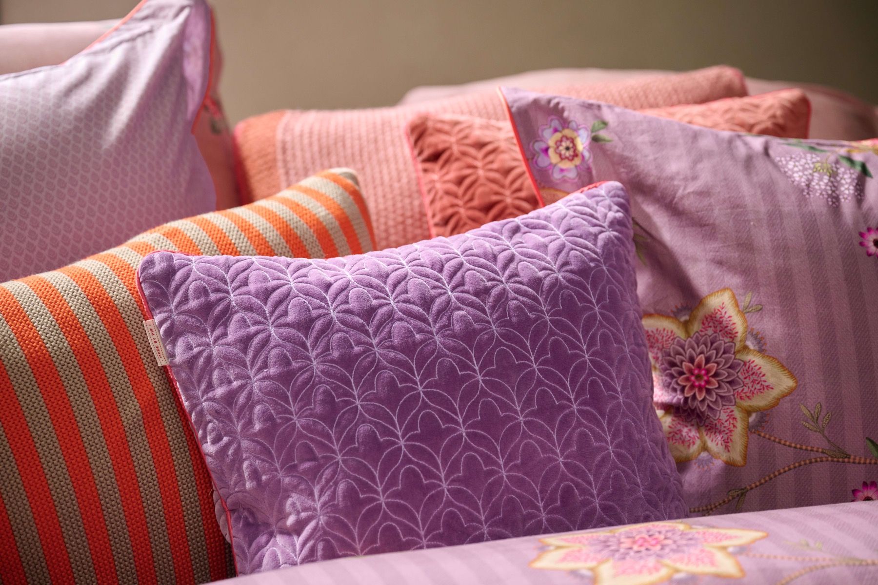 Sierkussen Quilty Dreams Lila