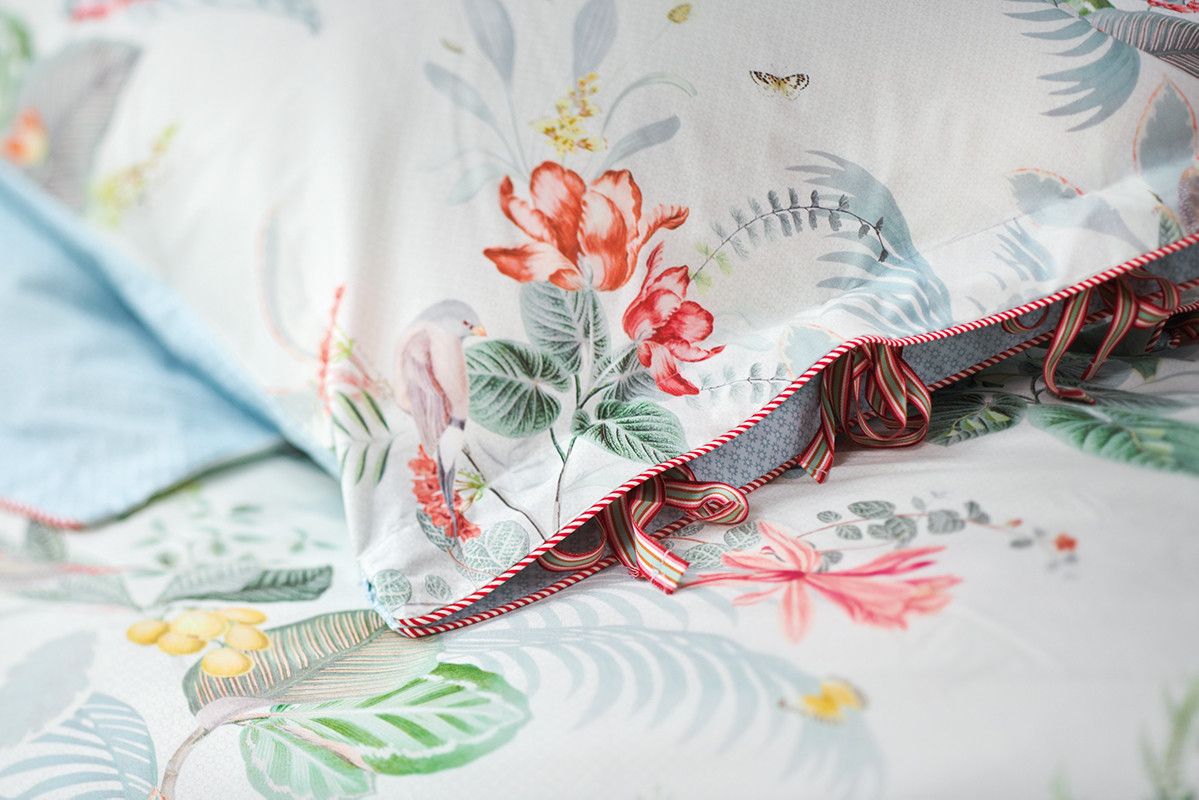 Kissenbezug Floris White