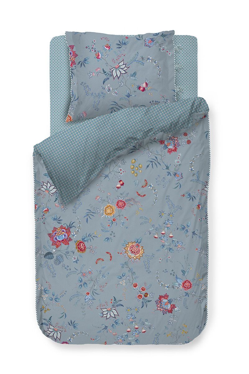Duvet Cover Flower Festival Blue