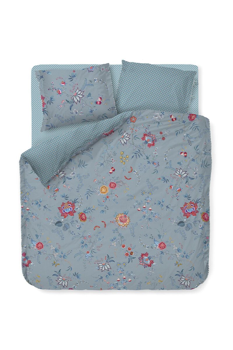 Duvet Cover Flower Festival Blue