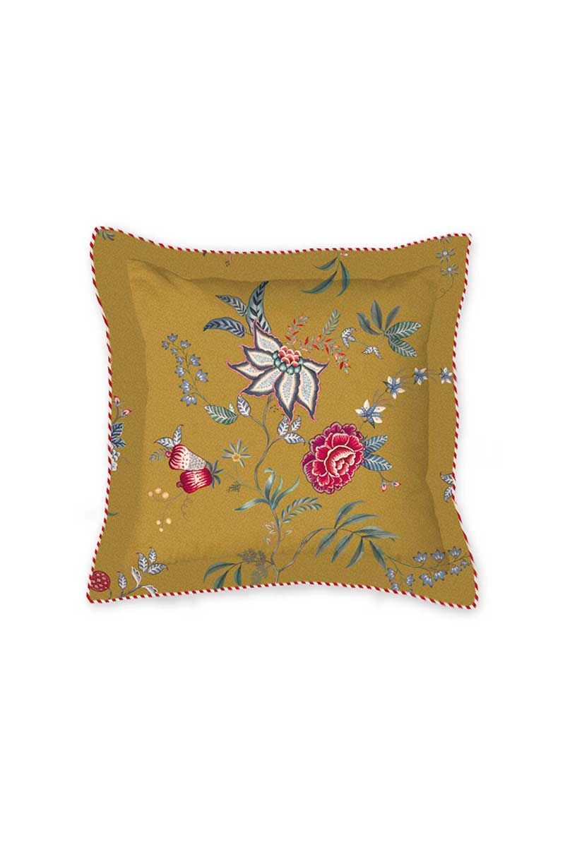 Cushion Square Flower Festival Yellow