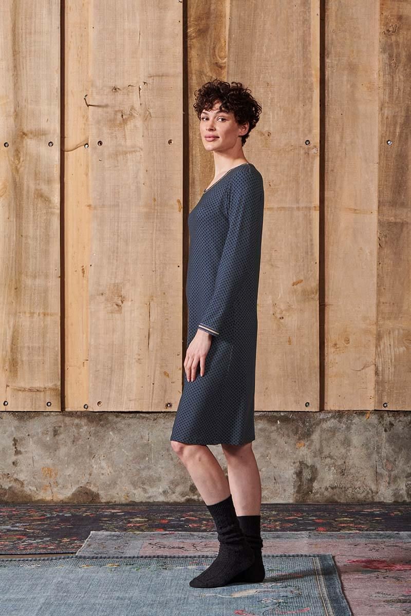 Nightdress Suki Dark Blue