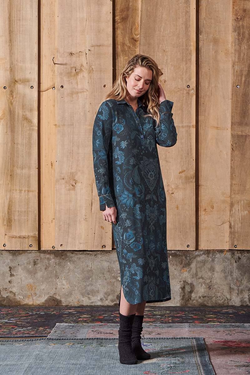 Nightdress Kyoto Festival Dark Blue