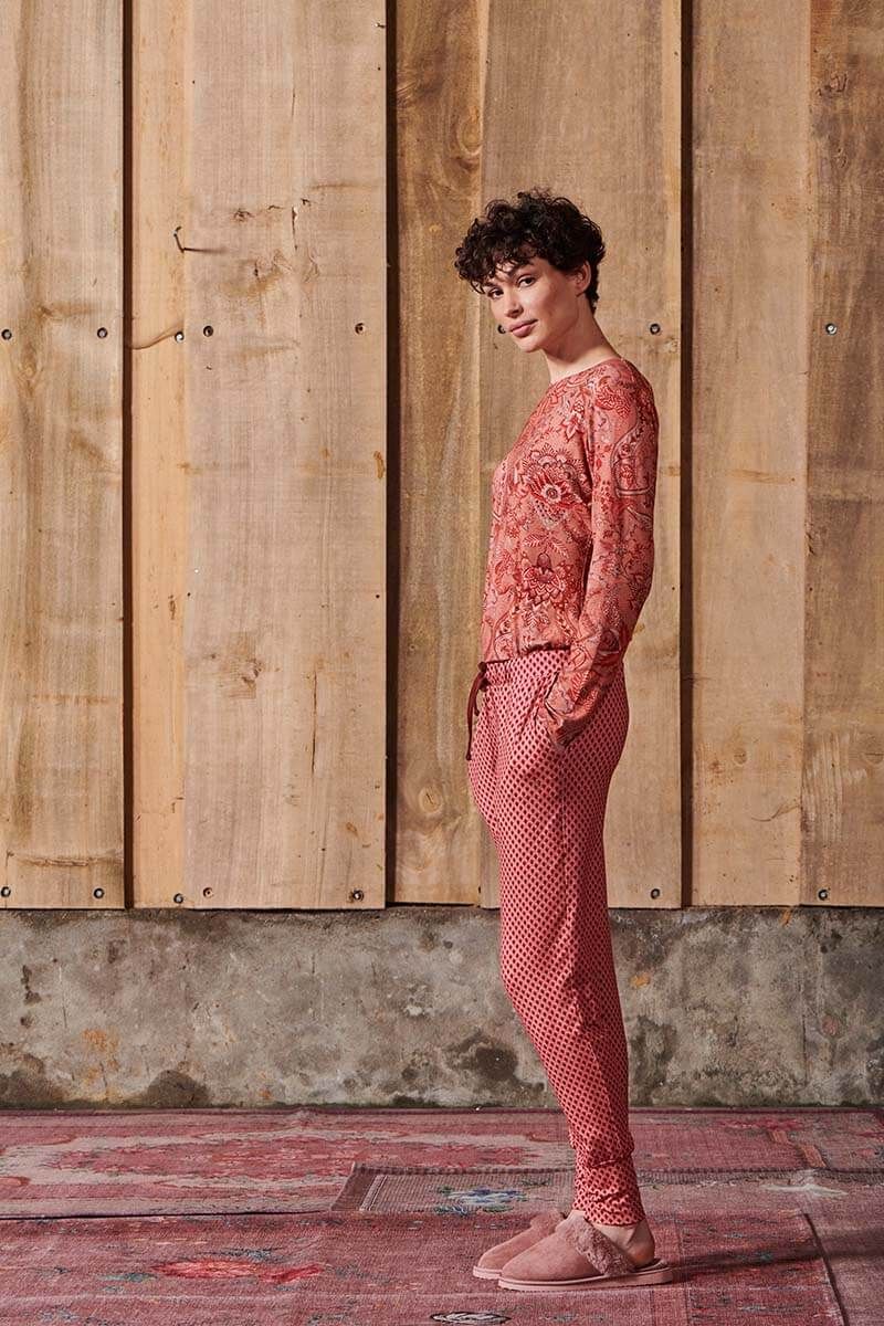 Lange Hose Suki Dark Rosa