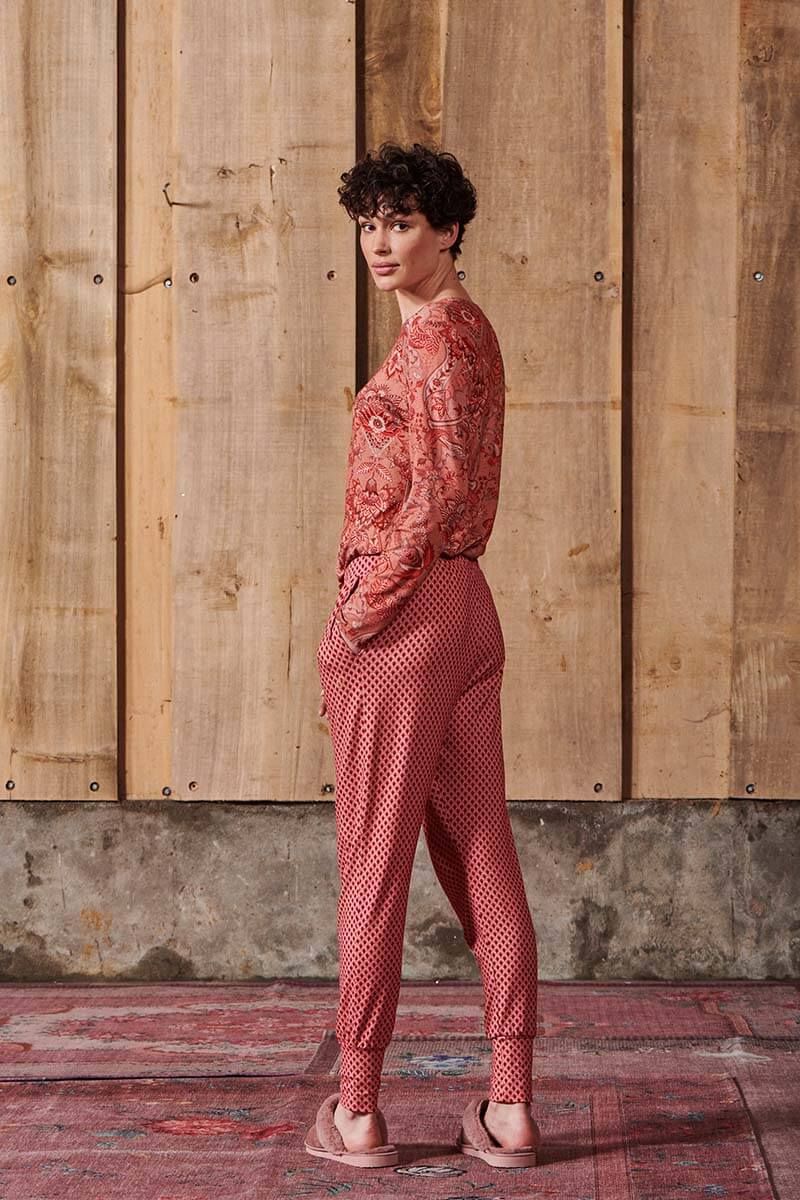 Lange Hose Suki Dark Rosa