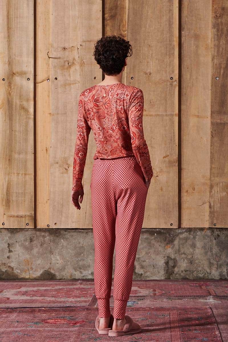 Lange Hose Suki Dark Rosa