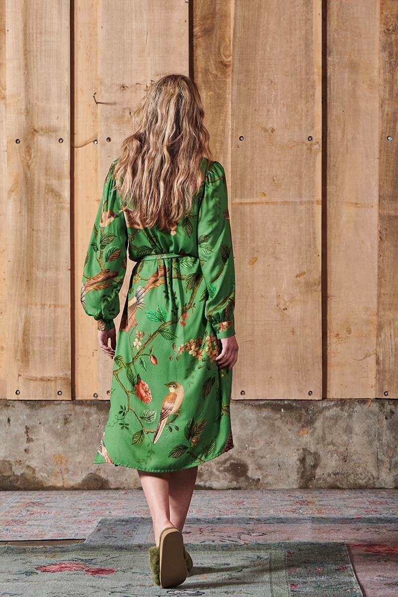 Dress Long Sleeve Good Nightingale Green