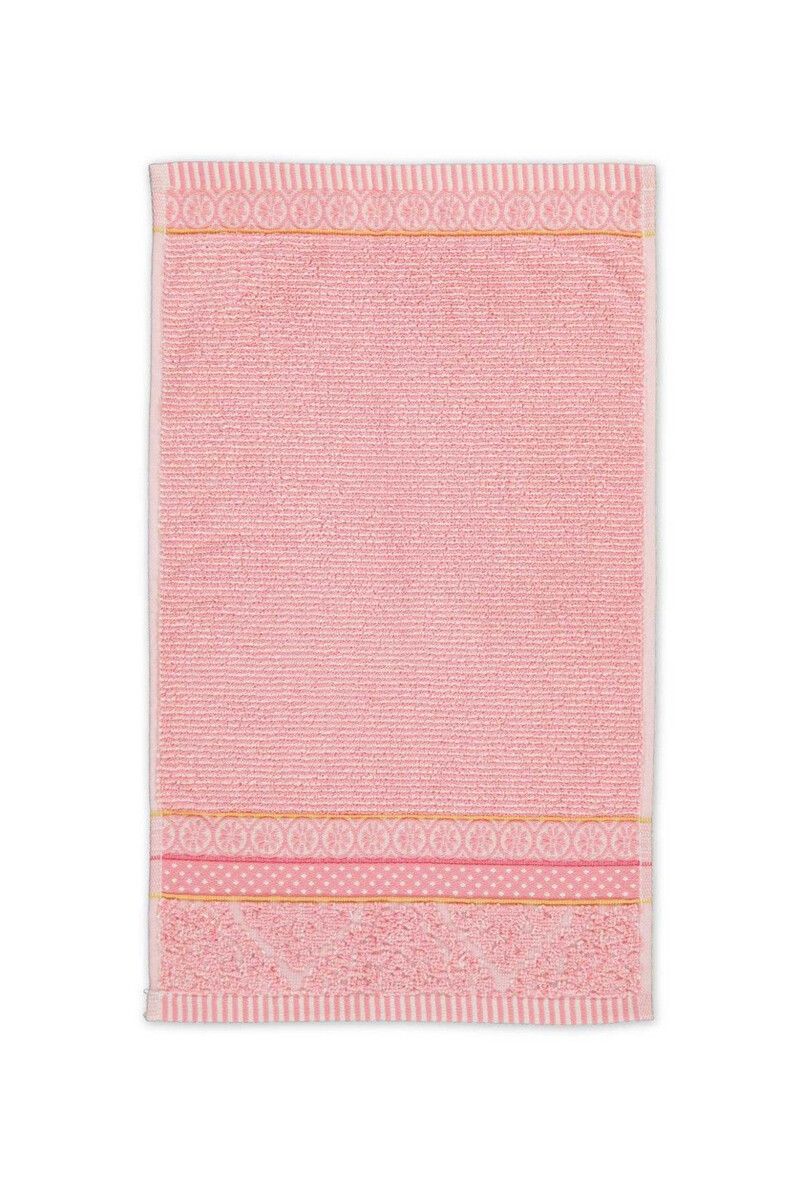 Gästehandtuch Soft Zellige Rosa 30x50 cm
