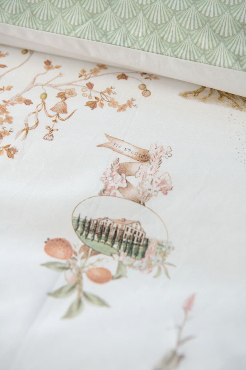 Duvet Cover Giardini di Frutta White