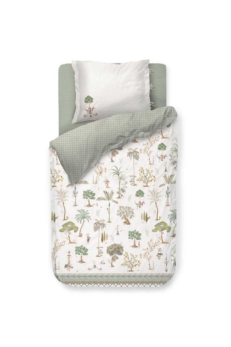 Duvet Cover Set Giardini di Frutta White