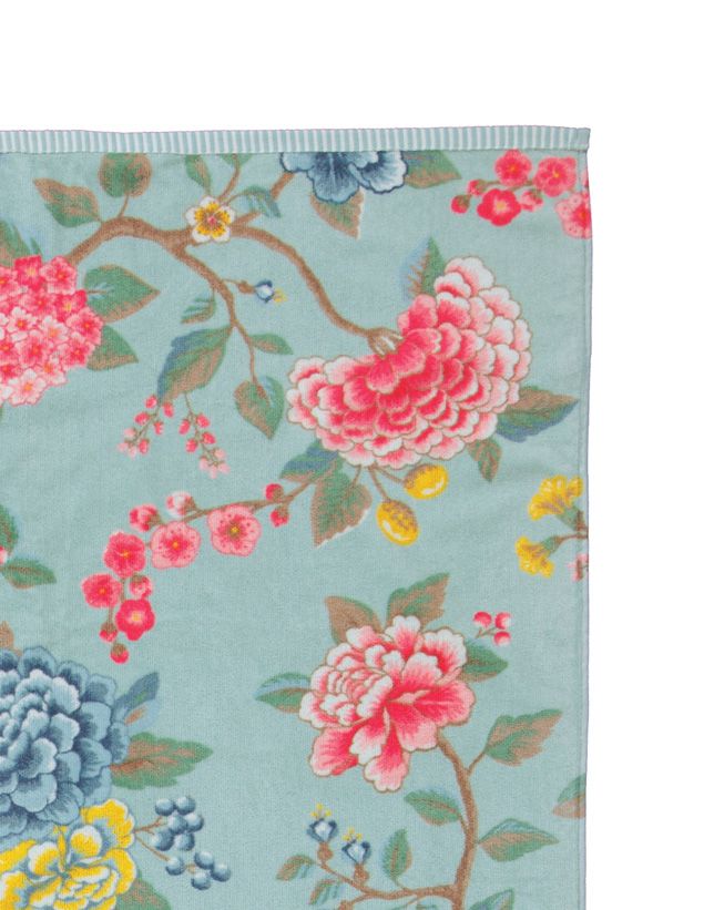 Large Bath Towel Good Evening Blue 70x140 cm