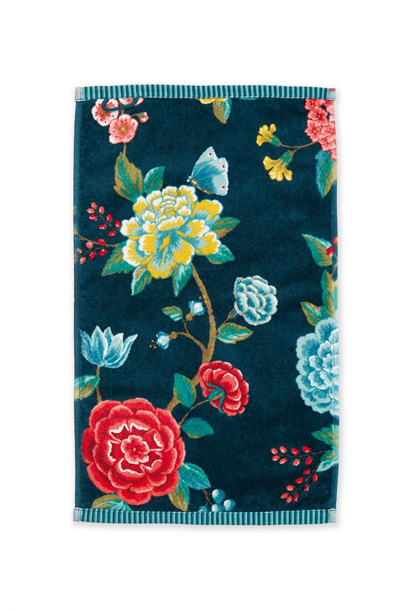 Gastendoek Good Evening Donkerblauw 30x50 cm