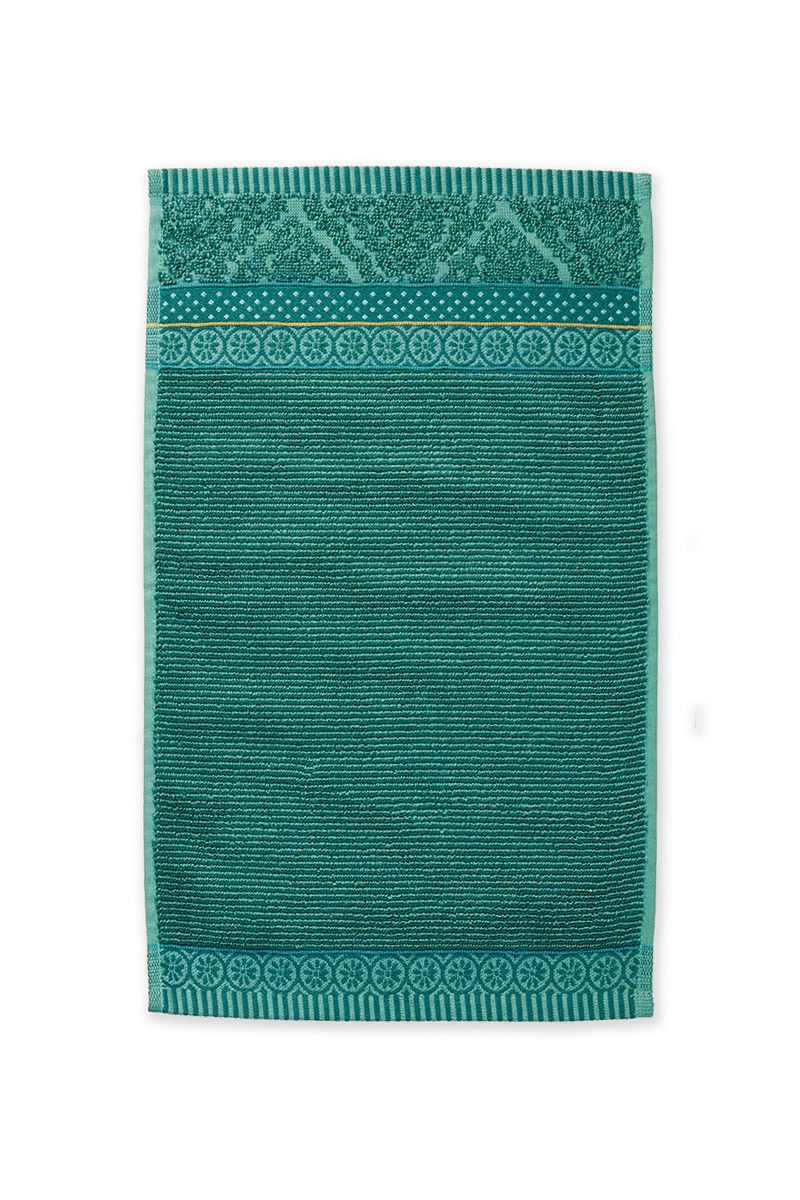 Gästehandtuch Soft Zellige Grün 30x50 cm