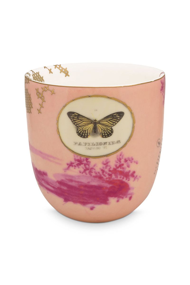 Tasse de Grande Heritage Painted en Coloris Rose
