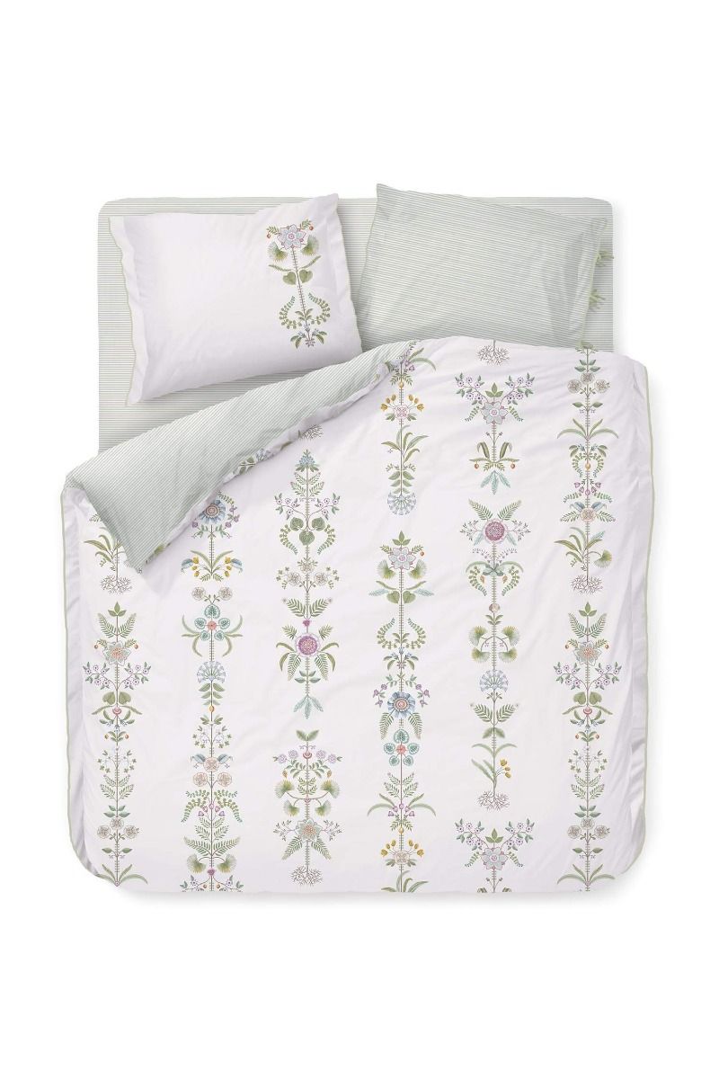 Housse de Couette Hiedra Blanc Cassé