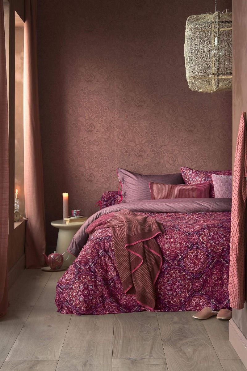 Housse de Couette Il Mosaico en Coloris Rouge