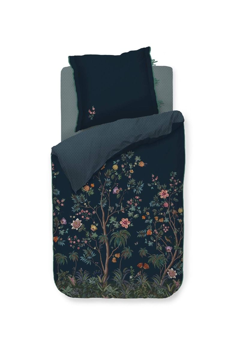 Duvet Cover Il Paradiso Dark Blue