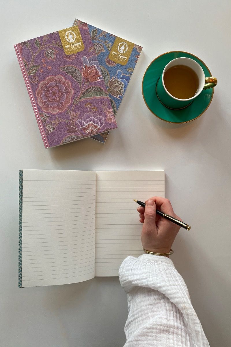 Carnet A5 Lignés Matata Rose, Bleu ou Vert