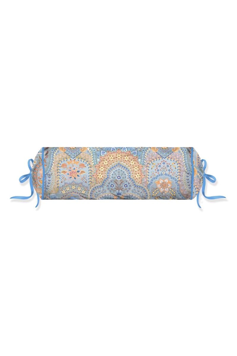 Traversin Jabali Flower Bleu
