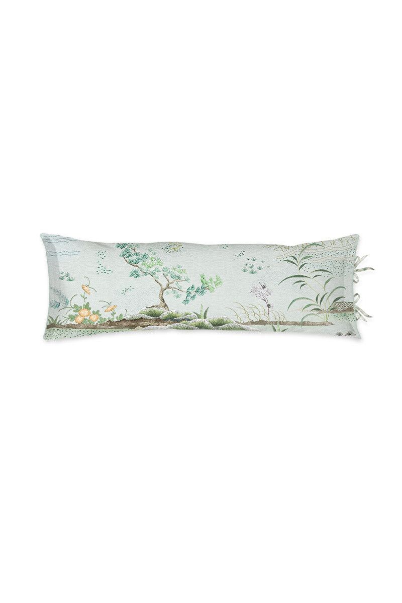 Cushion Rectangle Long Japonica White