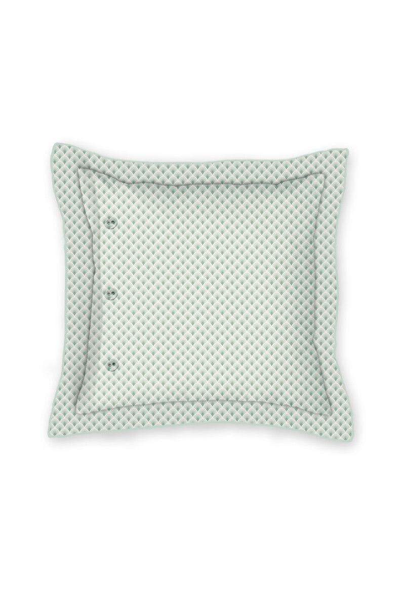 Cushion Square Japonica White