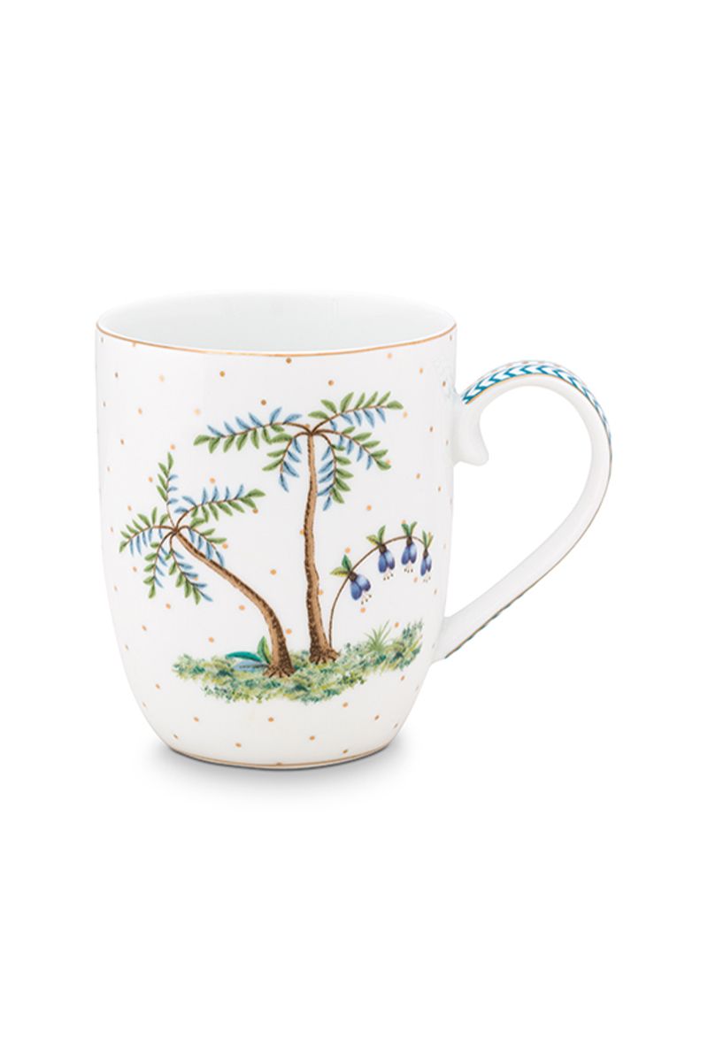 Tasse de Petite Taille à Pois Jolie en Coloris Doré