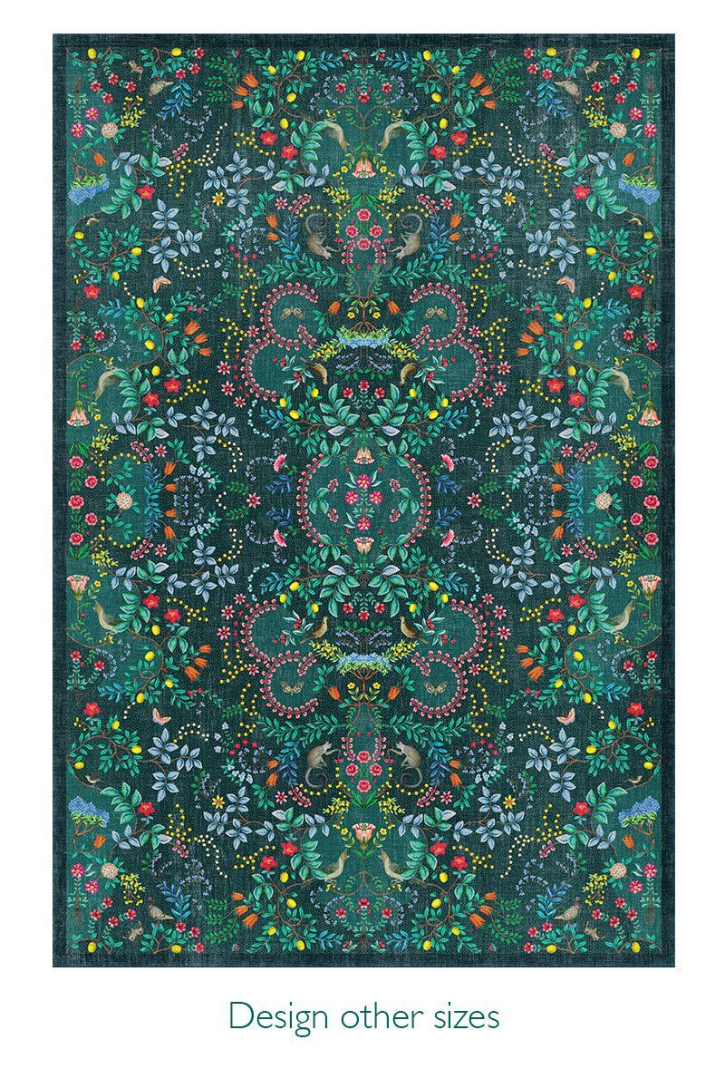 Tapis Jungle Animals par Pip Bleu