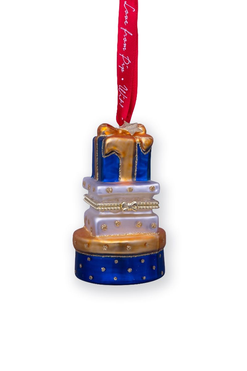 Weihnachtskugel Glas Geschenkboxen 9 cm
