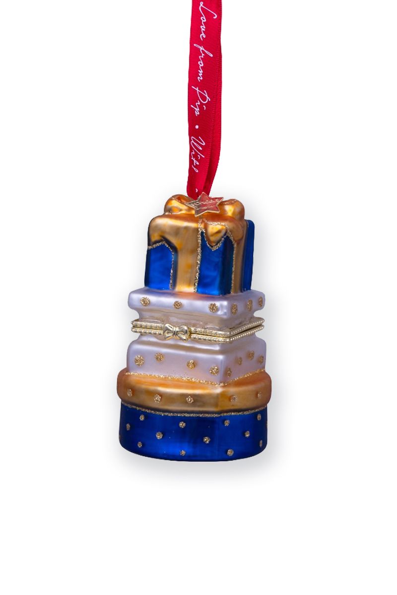 Weihnachtskugel Glas Geschenkboxen 9 cm
