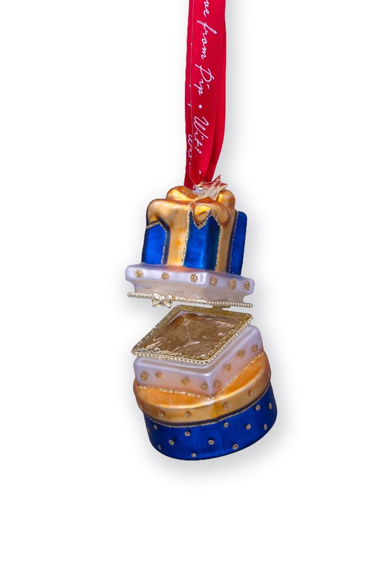 Weihnachtskugel Glas Geschenkboxen 9 cm