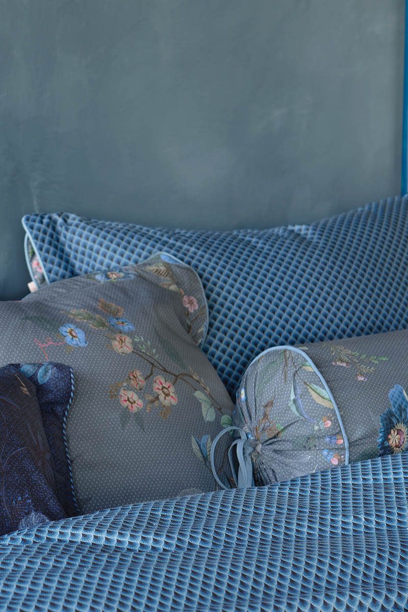 Bettbezug Kawai Flower Blau