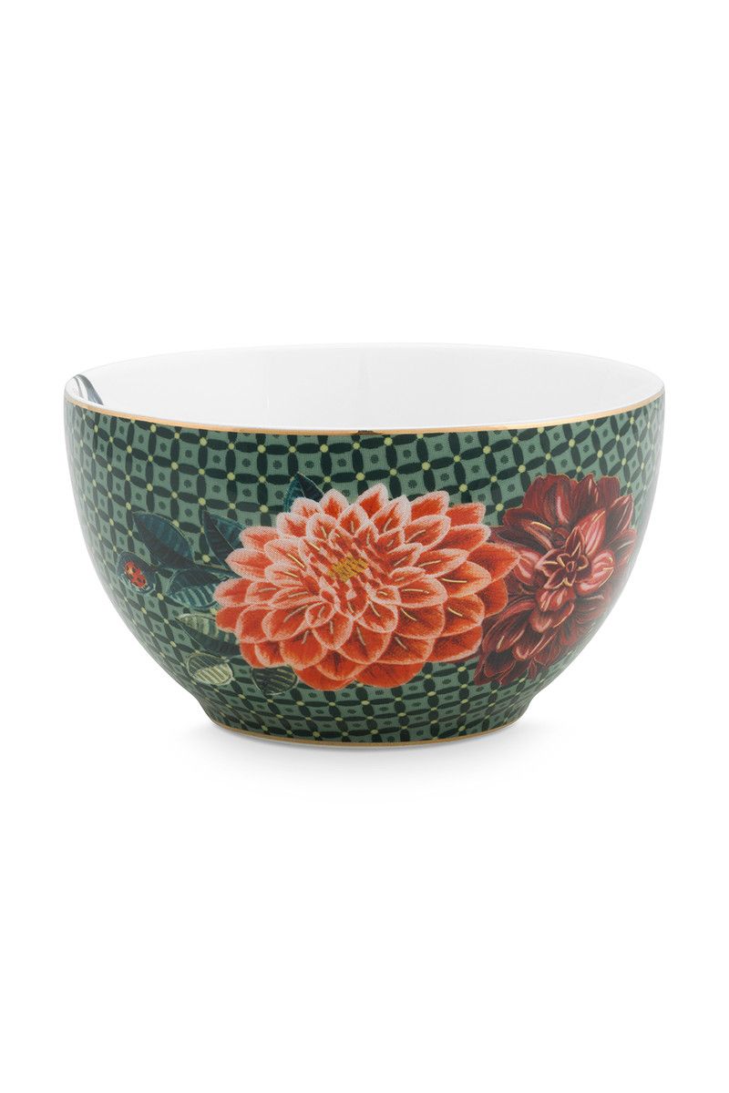 Winter Wonderland Kom Groen 9.5 cm