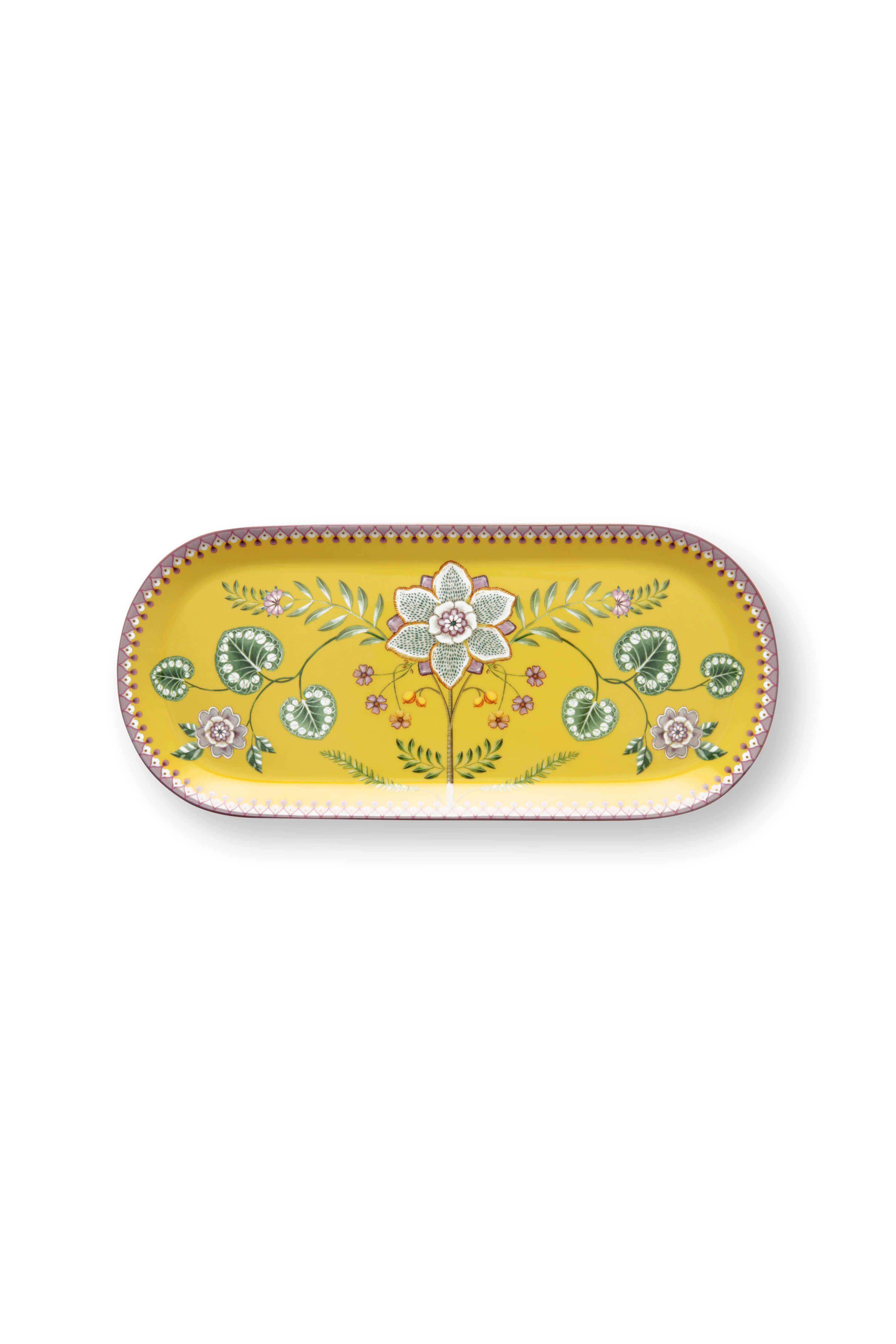 Cake Tray Lily&Lotus Yellow