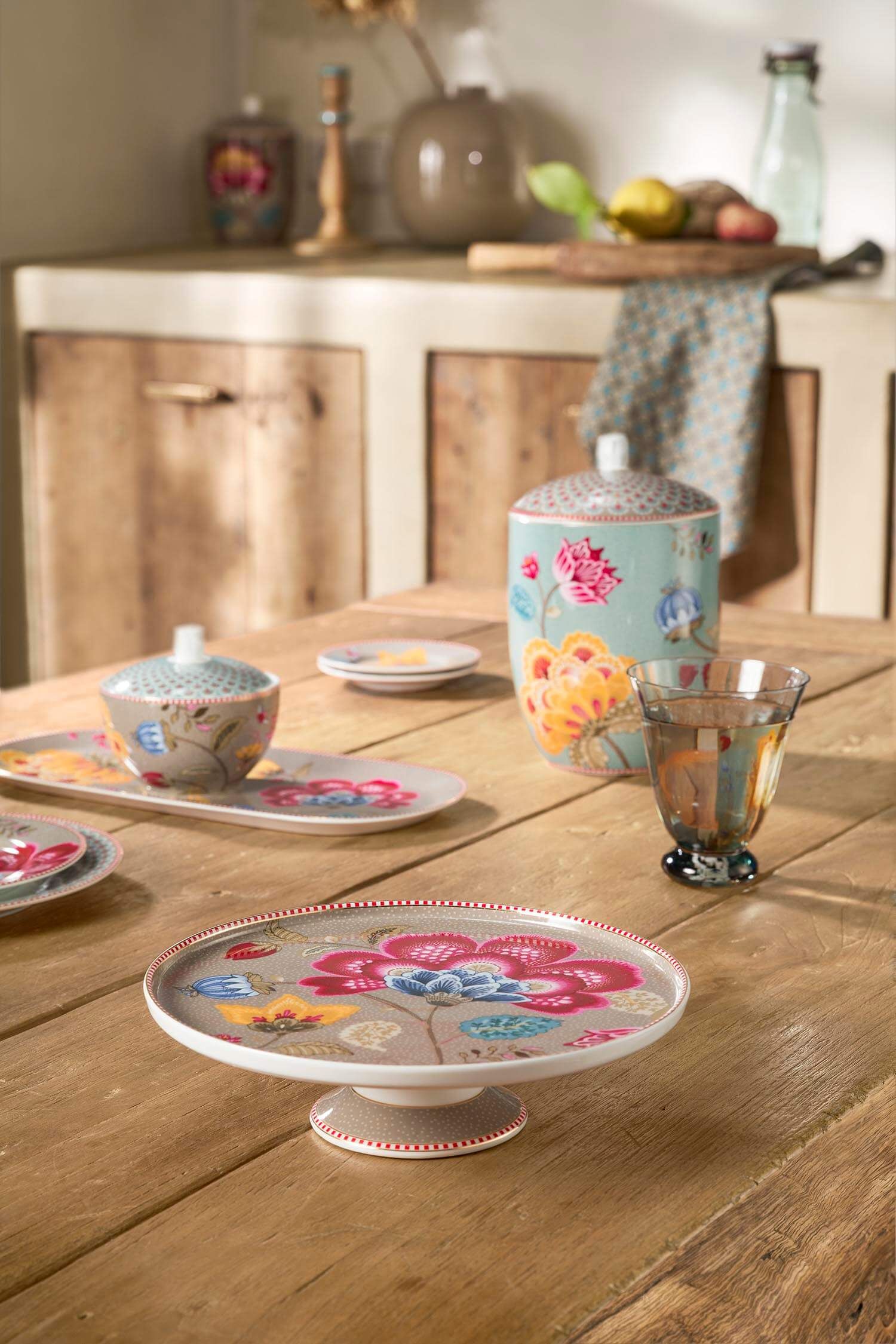 Mini Cake Tray Blooming Tales Fantasy Khaki 21cm