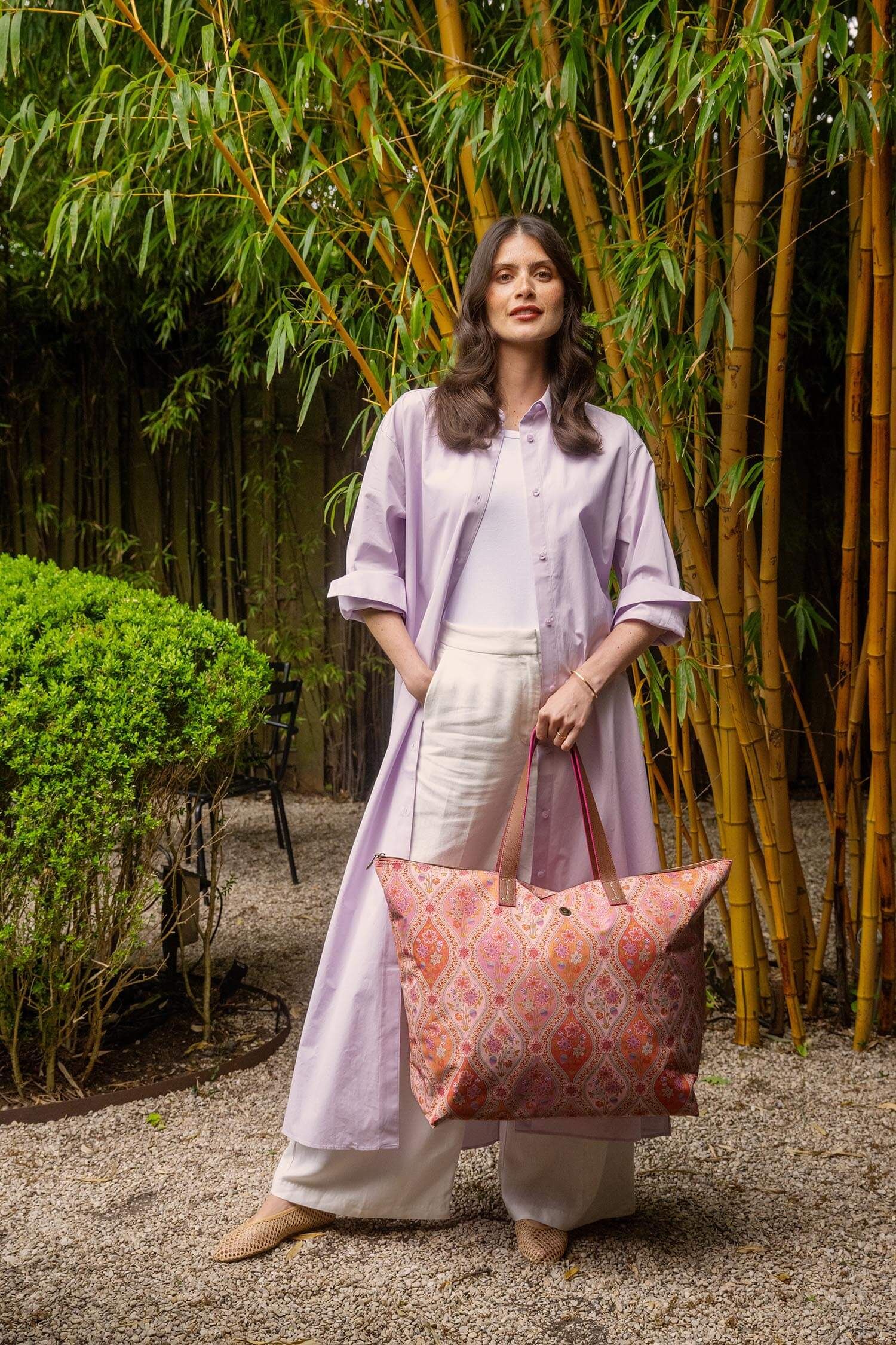 Tragetasche Tilda Groß Ornamento Orange