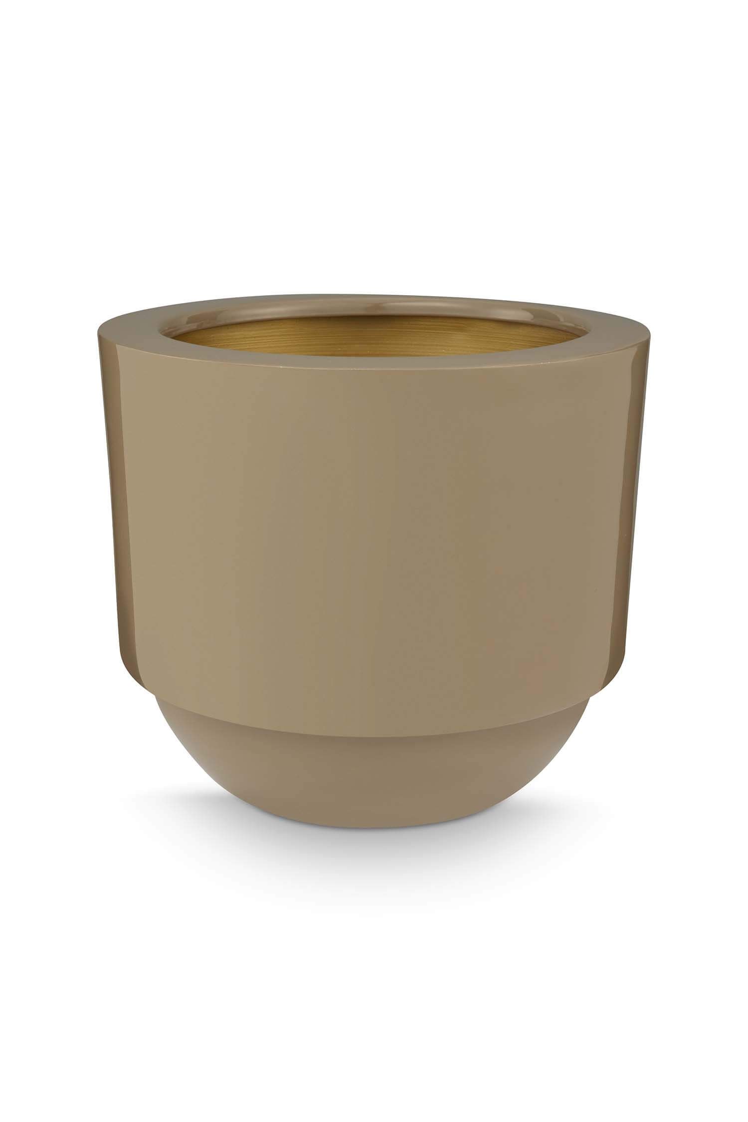 Flower Pot Khaki 32cm